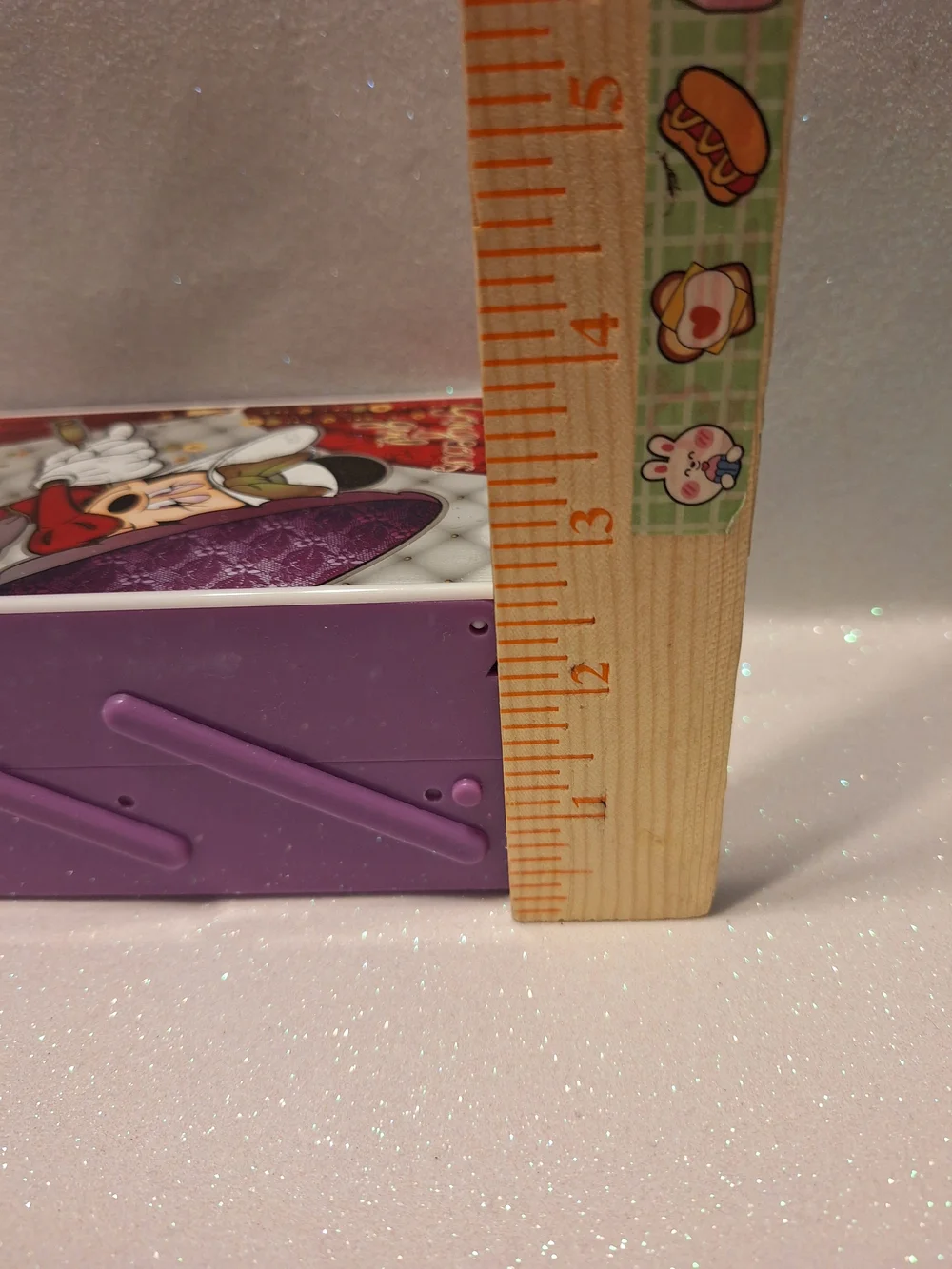 Disney Minnie Mouse 'Gorgeous Girl' Purple & Red Mirror Jewelry Box